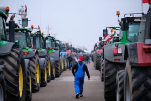 Farmers demonstrate in Copenhagen