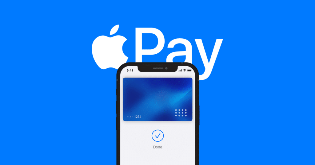 A screenshout of Apple Pay