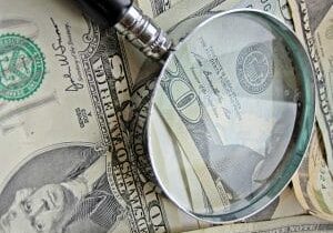 Magnifying Glass Money