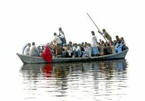Refugees On Boat